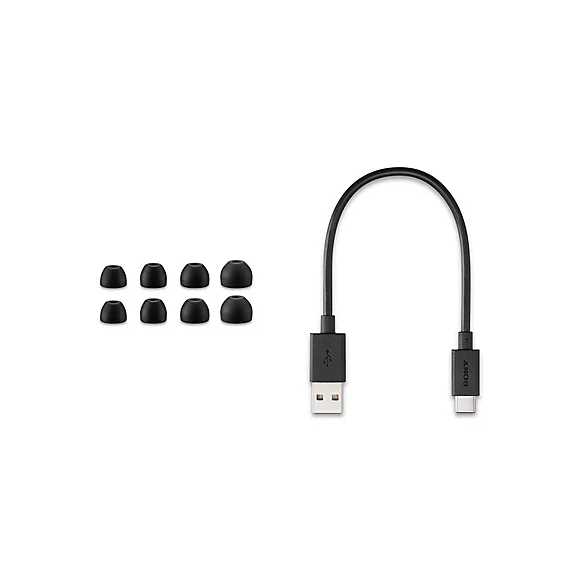 Alternative view of Sony INZONE Buds True Wireless Noise Cancelling Kopfhörer für Gaming - Schwarz