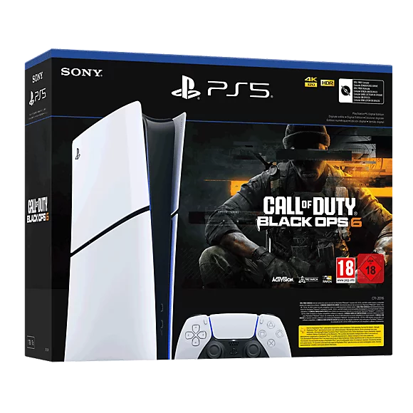 Pack PlayStation®5 Digital Edition Slim – Call of Duty®: Black Ops 6