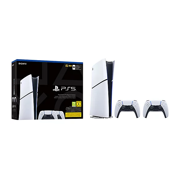 Pack PlayStation®5 Digital Edition Slim + Dos Mandos Inalámbricos DualSense® – Image 3