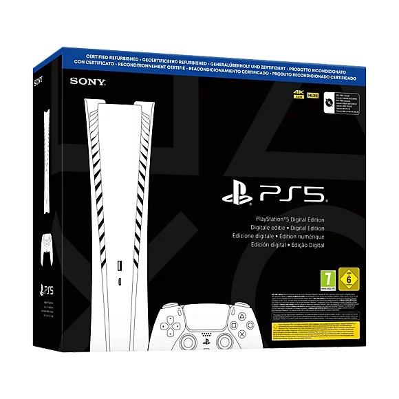 PlayStation®5 Digital Edition Reacondicionada y Certificada