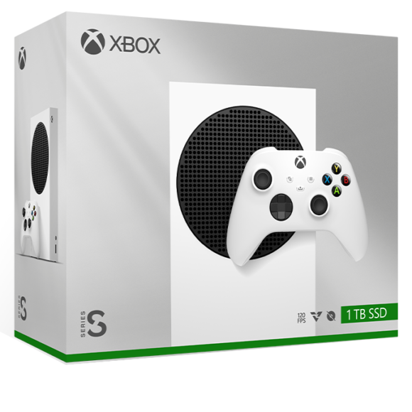 Alternative view of MICROSOFT Xbox Series S 1 TB Robot White