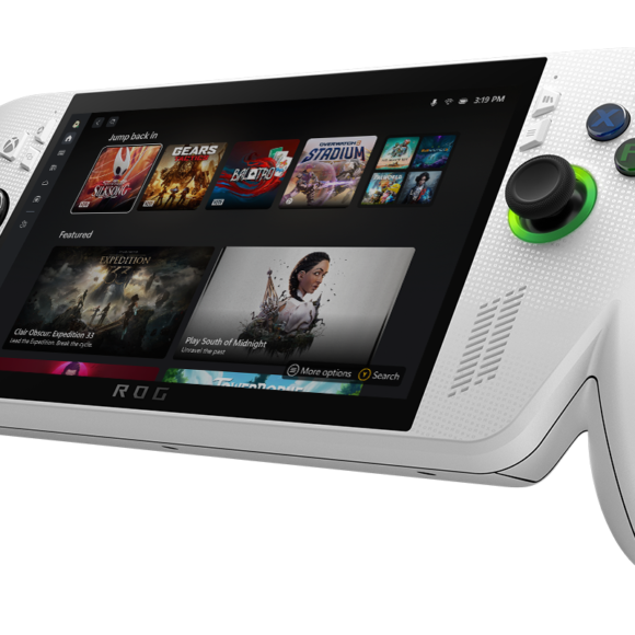 Alternative view of ROG Xbox Ally – Consola portátil gaming de 512 GB