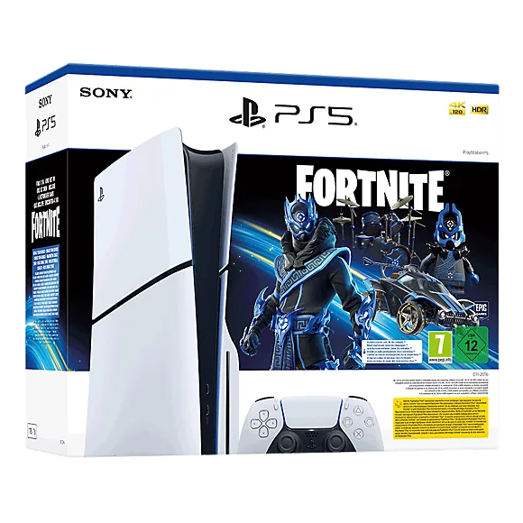 Pack PlayStation®5 Slim – Fortnite® Cobalt Star Bundle
